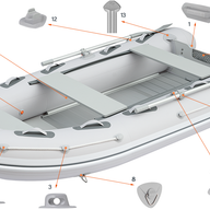 Buy Kolibri KM-330DXL and other Inflatable boat accessories in Canada and the United States.