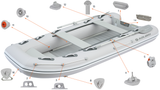 Buy Kolibri KM-360DXL and other Inflatable boat accessories in Canada and the United States.