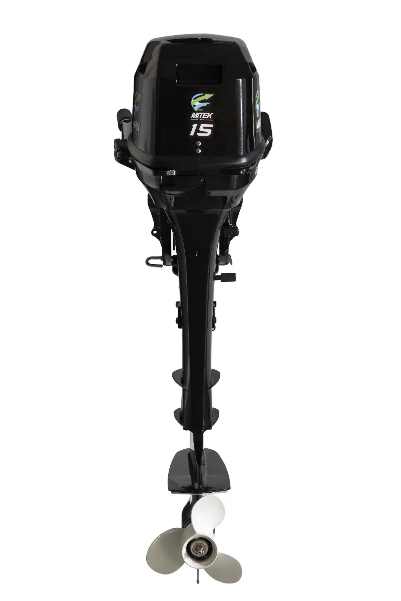 Mitek Outboard 15hp Back