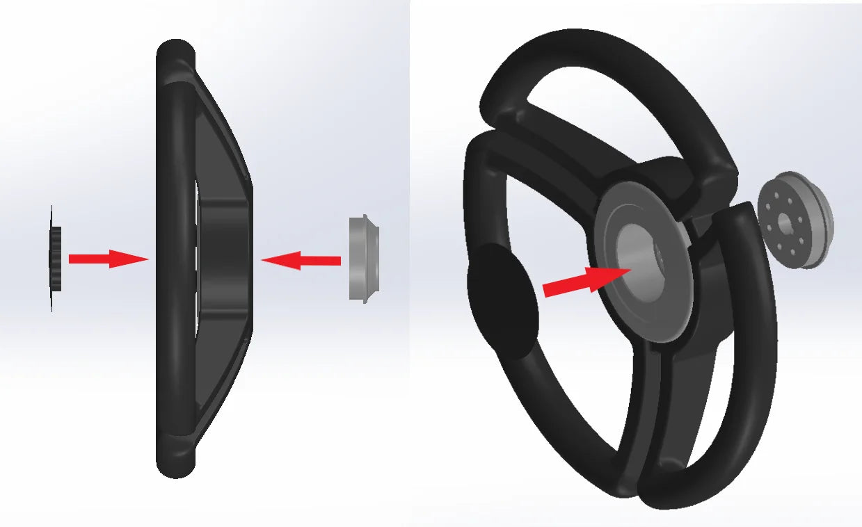 Buy Carbonautica Boat steering wheel – PW Clover 365 (Carbon fiber) and other accessories in Canada and the United States.
