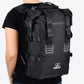 UBCO 2X2 Pannier Back Pack worn on the back