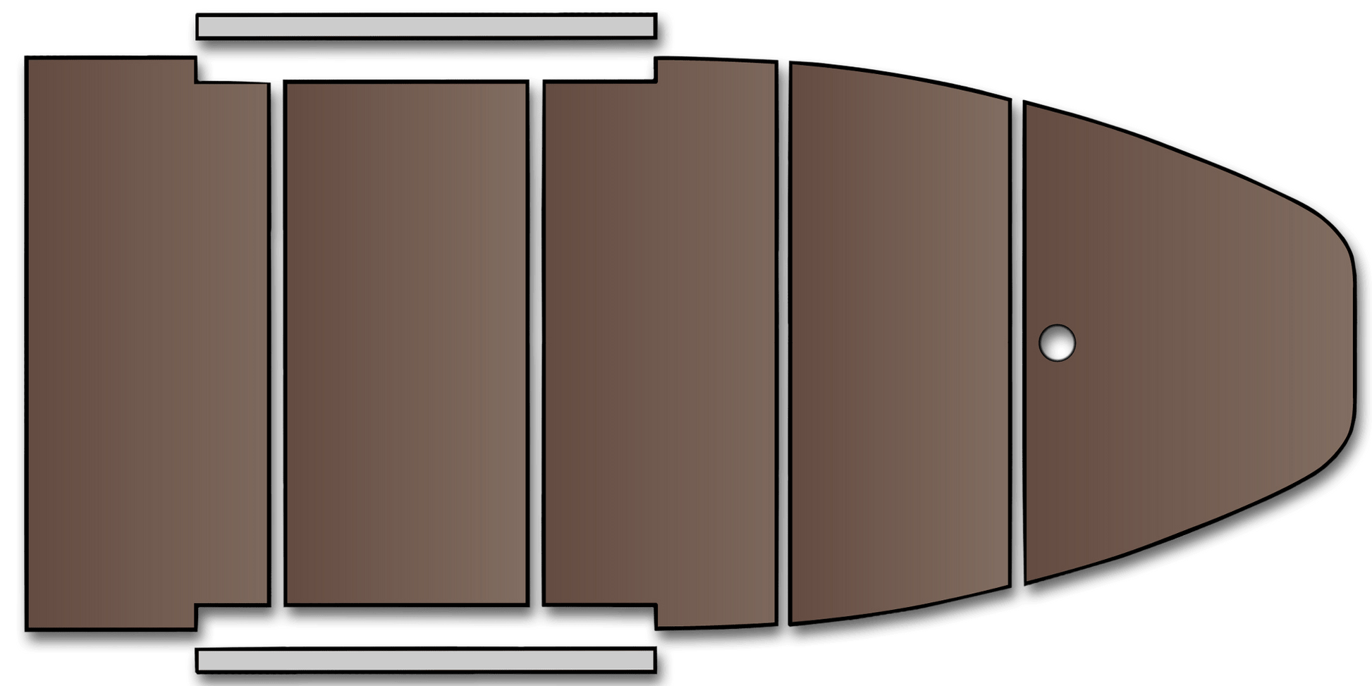 Buy Plywood floorboard with stringers for Kolibri inflatable boat and other accessories in Canada and the United States.