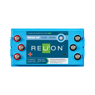 RELiON RB100-HP Deep Cycle Lithium Starting Battery (Top view)