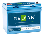 Shop RELiON RB35 12V 35Ah lithium battery at Crabzz. Compact and reliable, with delivery across Ontario and Canada. Buy now!