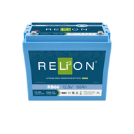 Discover RELiON RB60 12V 60Ah deep cycle lithium battery at Crabzz. Durable and high-capacity, with delivery across Ontario and Canada. Shop now!