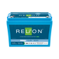 RELiON RB80 Deep Cycle Lithium Battery (Front view)