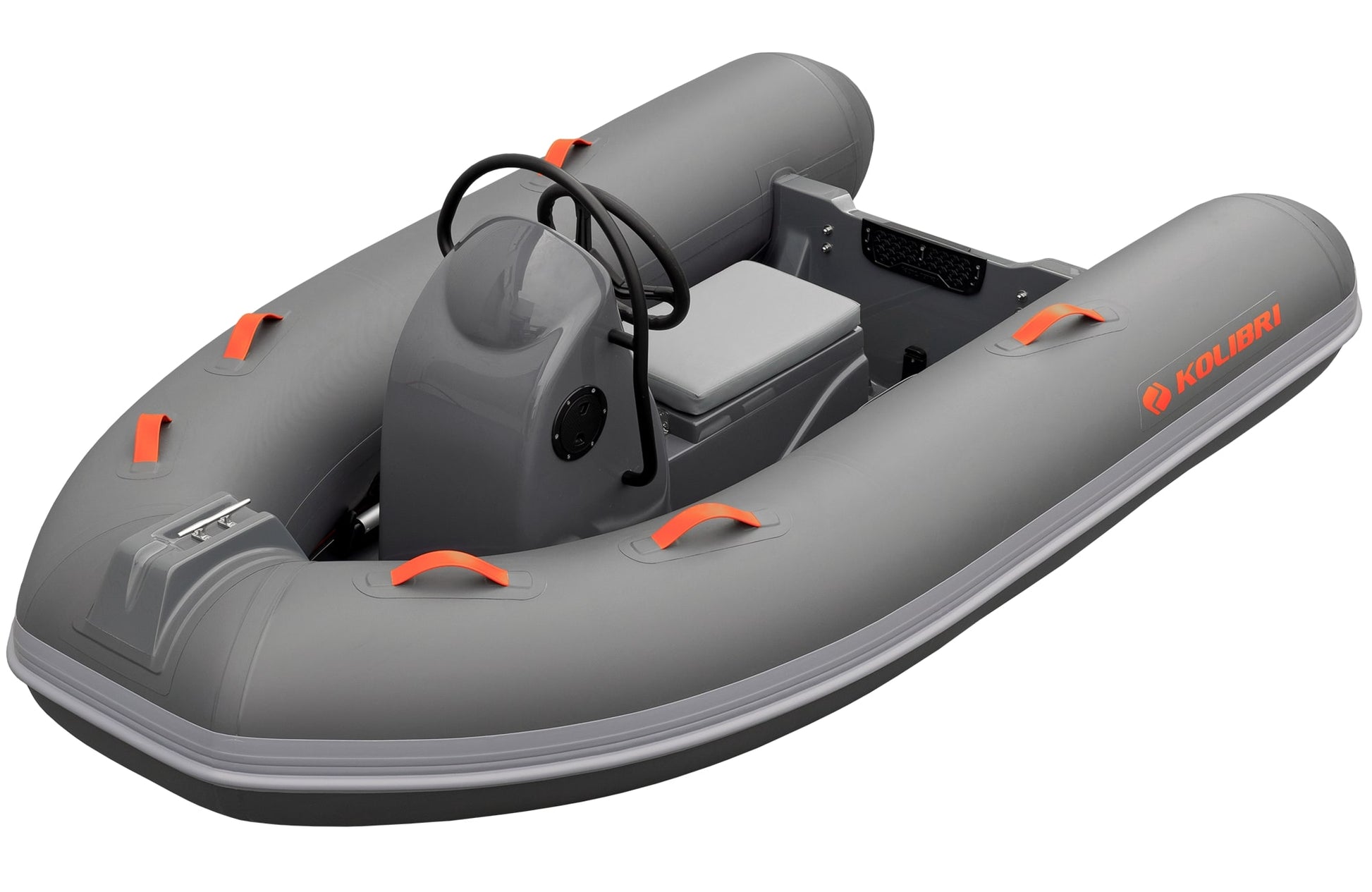 RIB Boat Kolibri Wing Lite W270LT Black Steering Front