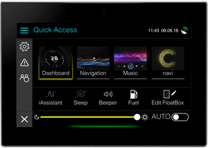 RIM Drive Control display 5.0