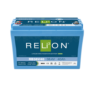 Find RELiON RB36V40 36V 40Ah lithium battery at Crabzz. Compact and dependable, with delivery across Ontario and Canada. Shop now!