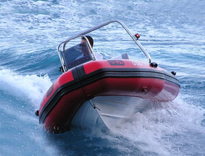 Rigid Inflatable Boat Adventure Vesta V-450 on the water