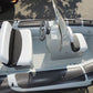 Driver`s seat of the Rigid Inflatable Boat Adventure Vesta V-450