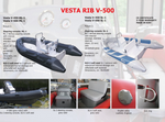 Description of the Rigid Inflatable Boat Adventure Vesta V-500