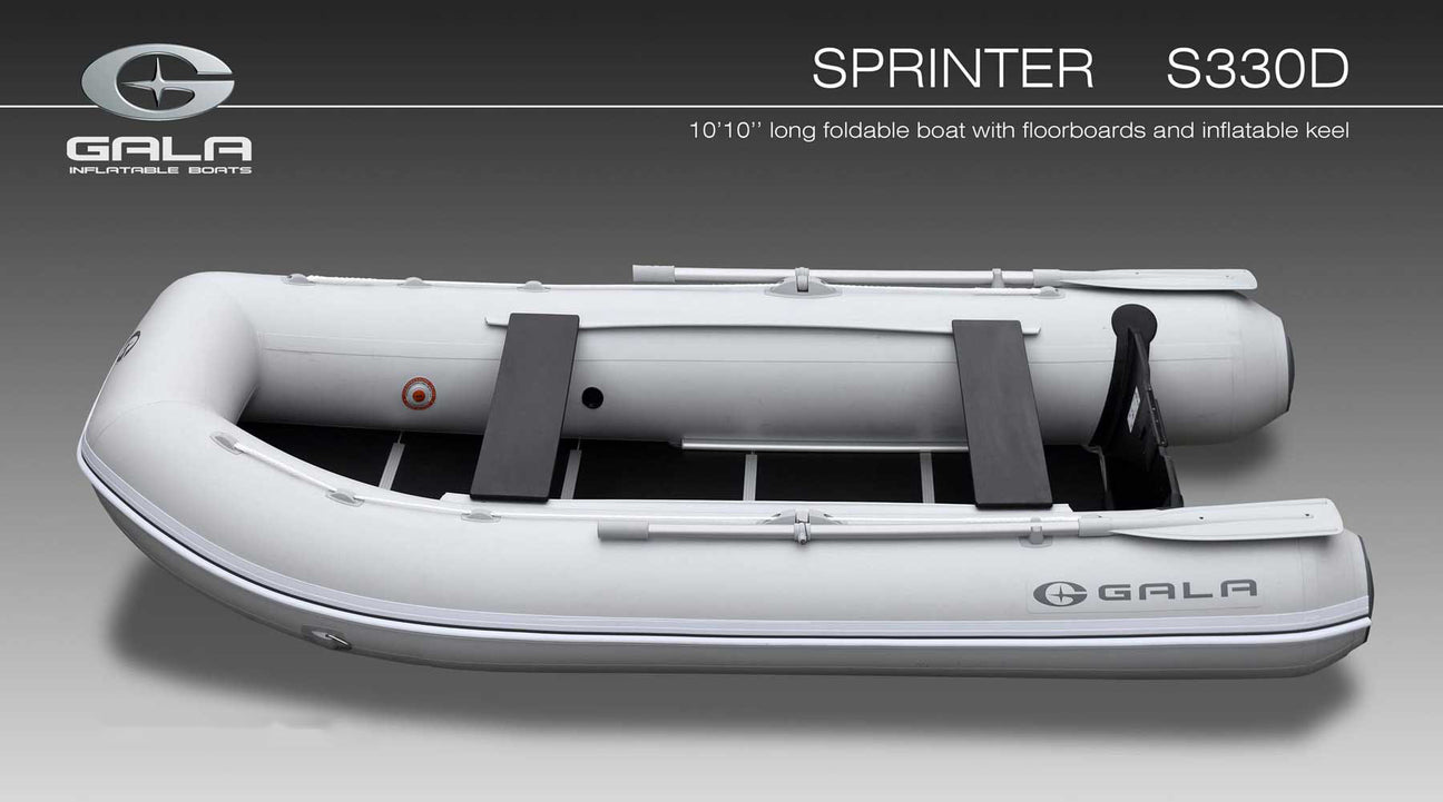 Foldable Inflatable Boat GALA Sprinter-D S240D
