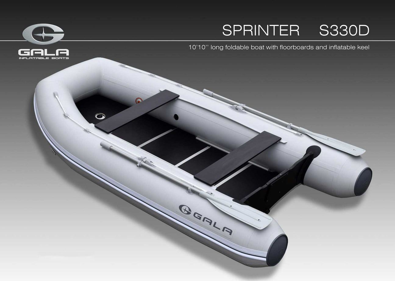Foldable Inflatable Boat GALA Sprinter-D S240D