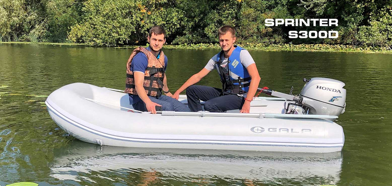 Foldable Inflatable Boat GALA Sprinter-D S240D