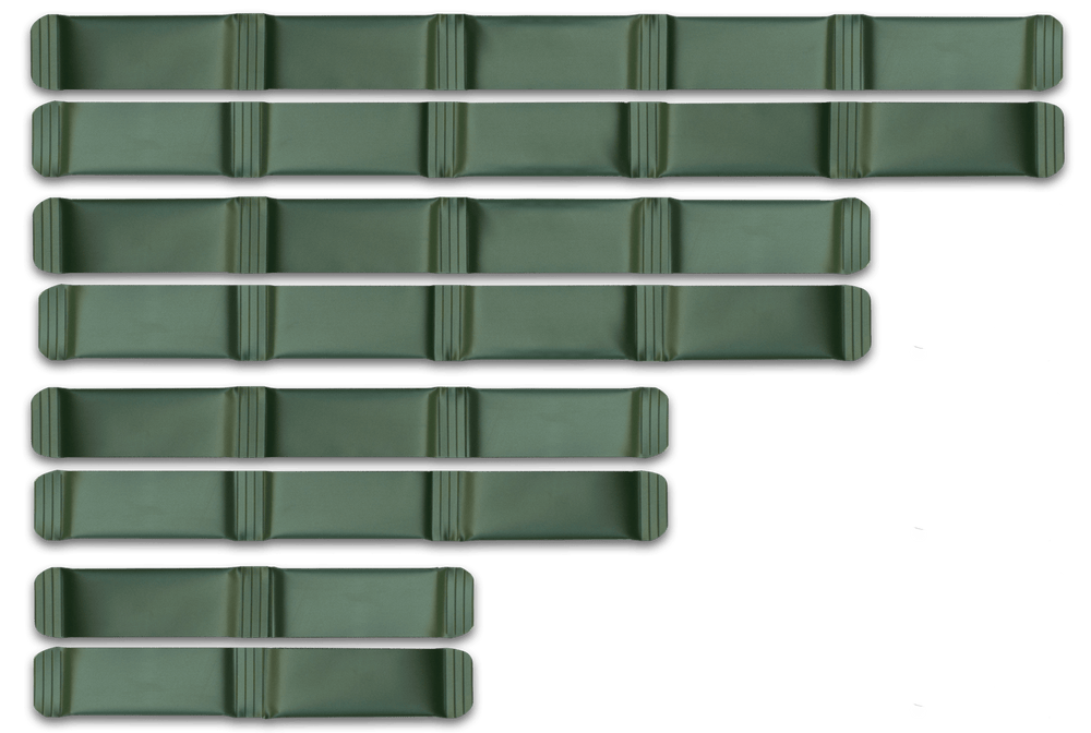 Side protection for the slatted laminated deck for Kolibri Inflatable Boat