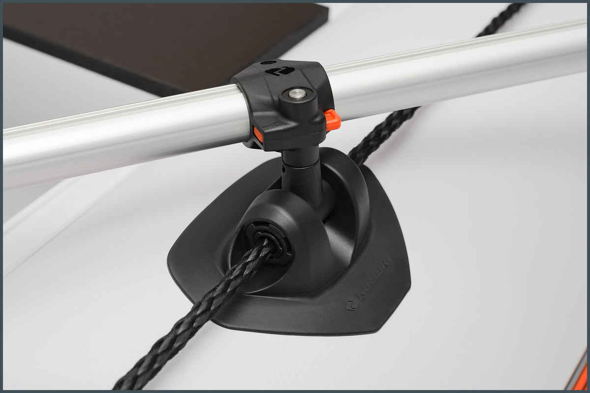 Tilted Rowlock Header Swivel rowlock without nut for Kolibri Inflatable Boat | M-Oceans
