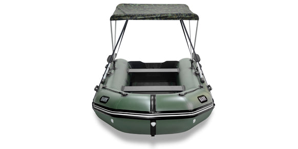 Tent for Bark Boat Models 290-360 Front
