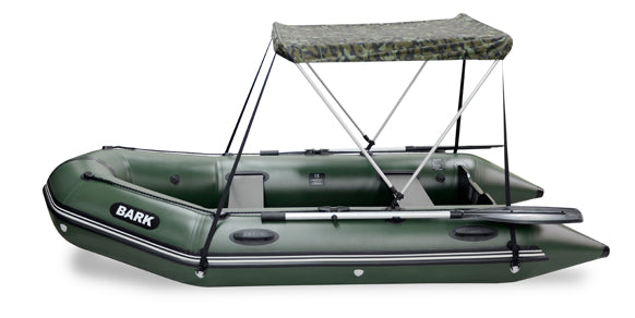 Tent for Bark Boat Models 290-360 Side