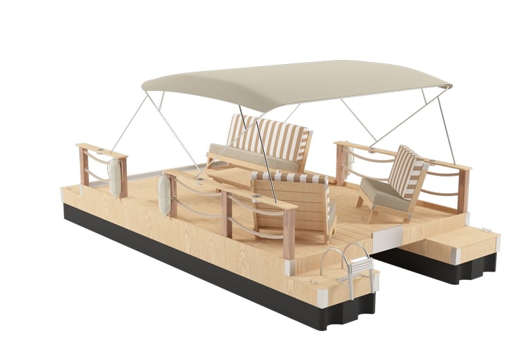 Terraflo Le Nautique Striped Beige