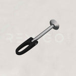 Transom Bracket Mounting Screw with Handle Side