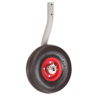 Transom wheels Bark Boats Side