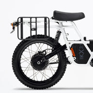 UBCO 2X2 Pannier Frames mounted on eBike