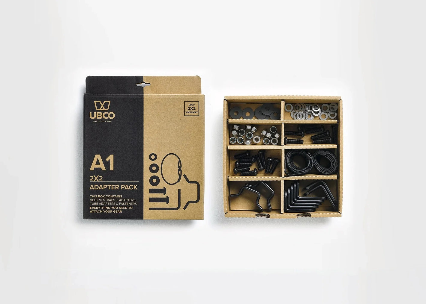 Improve your UBCO eBike by buying 2x2 Adapter Pack and other accessories for it in Ontario, Canada at Crabzz.