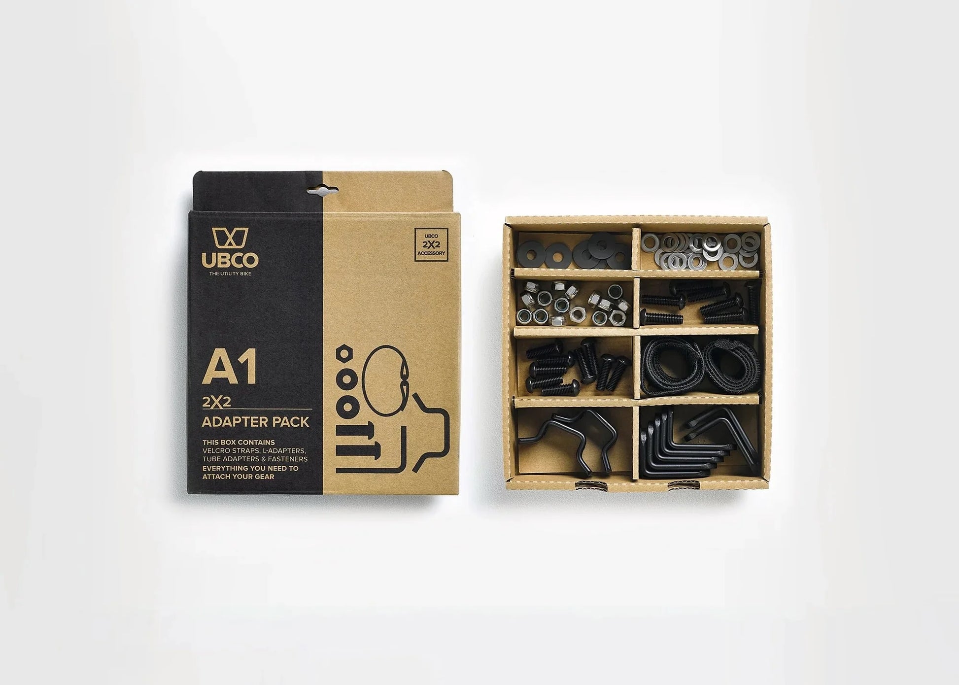 Improve your UBCO eBike by buying 2x2 Adapter Pack and other accessories for it in Ontario, Canada at Crabzz.