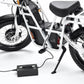 UBCO 7 Amp Charger charging the eBike