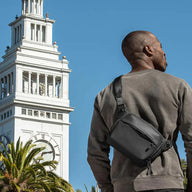 UBCO Peak Design 6L Everyday Sling on the men