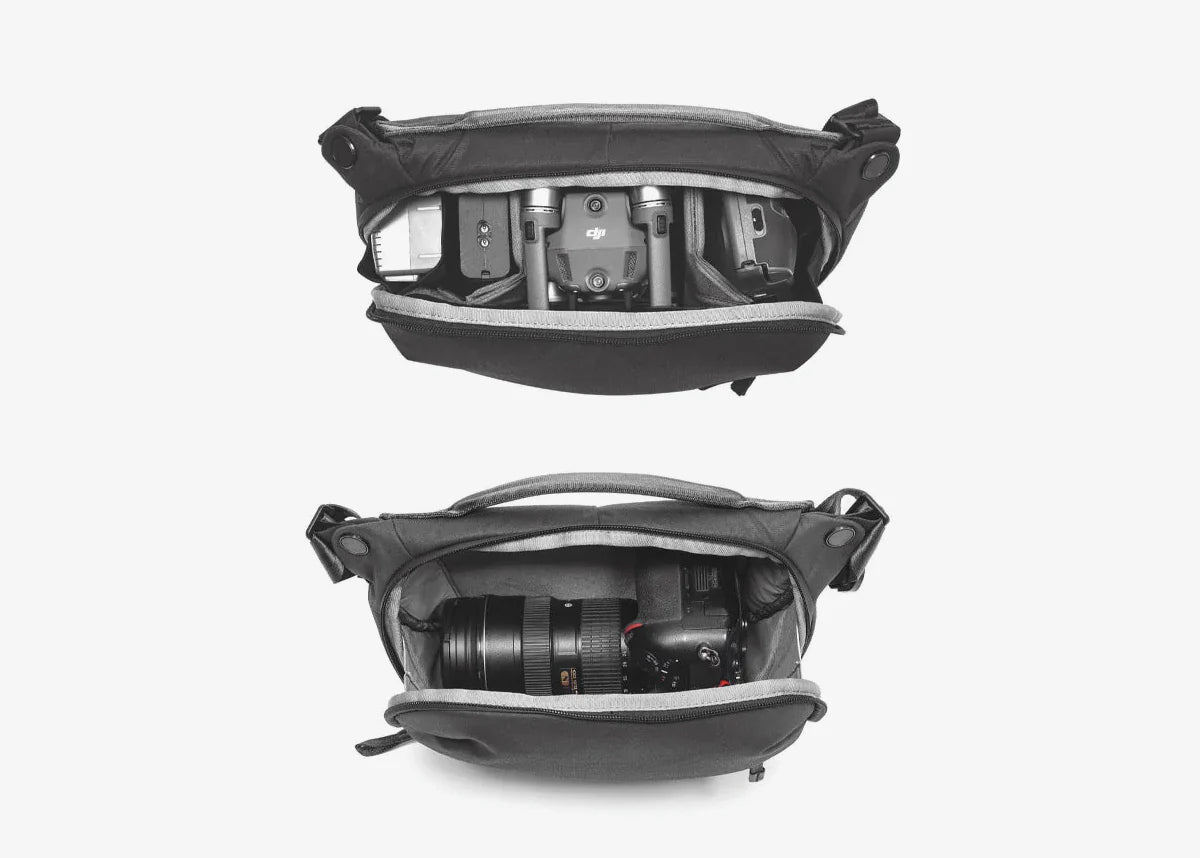 UBCO Peak Design 6L Everyday Sling (inside view)