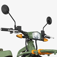 UBCO Mirrors mounted on the eBike