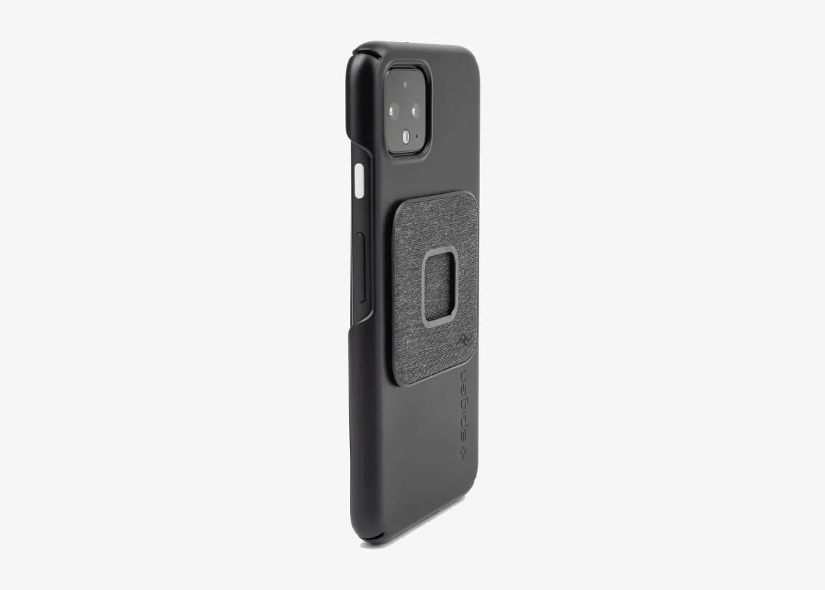 UBCO Peak Design Universal Adapter attached to the phone