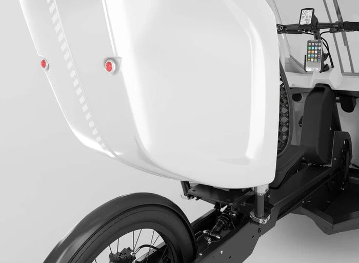 Driver`s seat of the ENVO Veemo SE