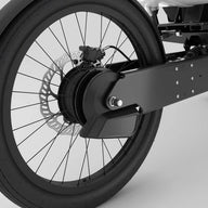 Rear wheel of the ENVO Veemo SE 