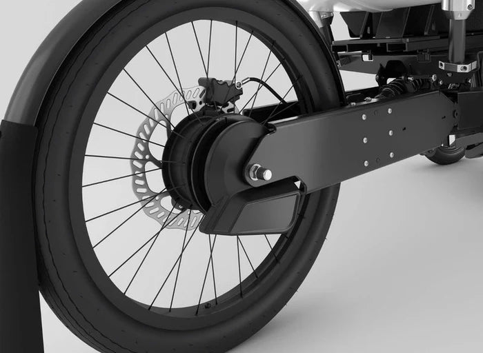 Rear wheel of the ENVO Veemo SE 