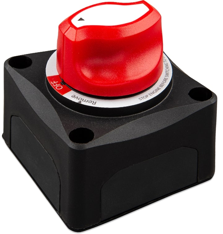 Victron Battery Switch On/Off Side