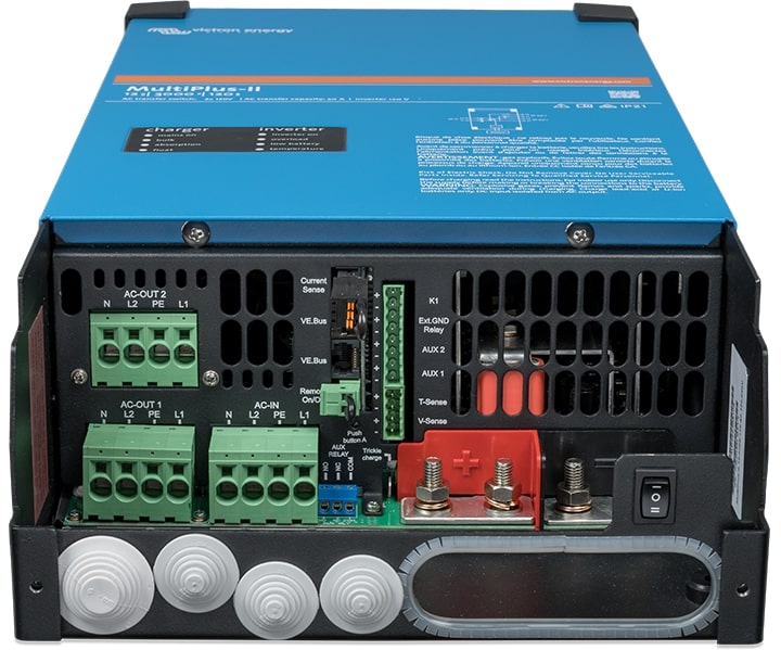 Victron MultiPlus-II 2x120 Connections
