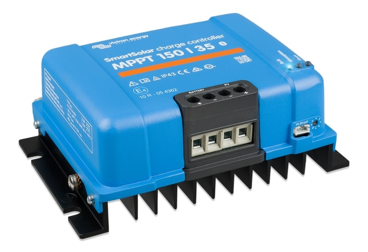 Victron SmartSolar MPPT 150 Side
