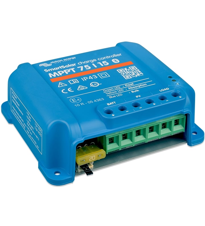 Victron SmartSolar MPPT 75 Side