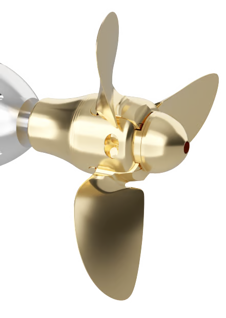 WaterWorld Propeller 3-blade 14x8" 25mm