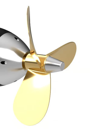 WaterWorld Propeller 3-blade 15x10" 25mm