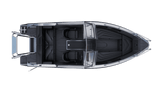 Aluminum boat UMS 655DC 21ft (Top view)