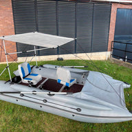 Inflatable Catamaran Pontoon BoatHouse SR390