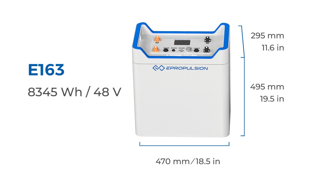 ePropulsion Battery E163 48V (LiFePO4)
