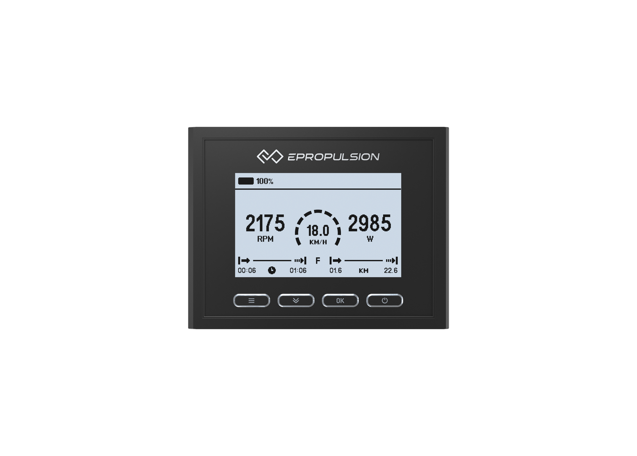 ePropulsion E Battery External Display Panel