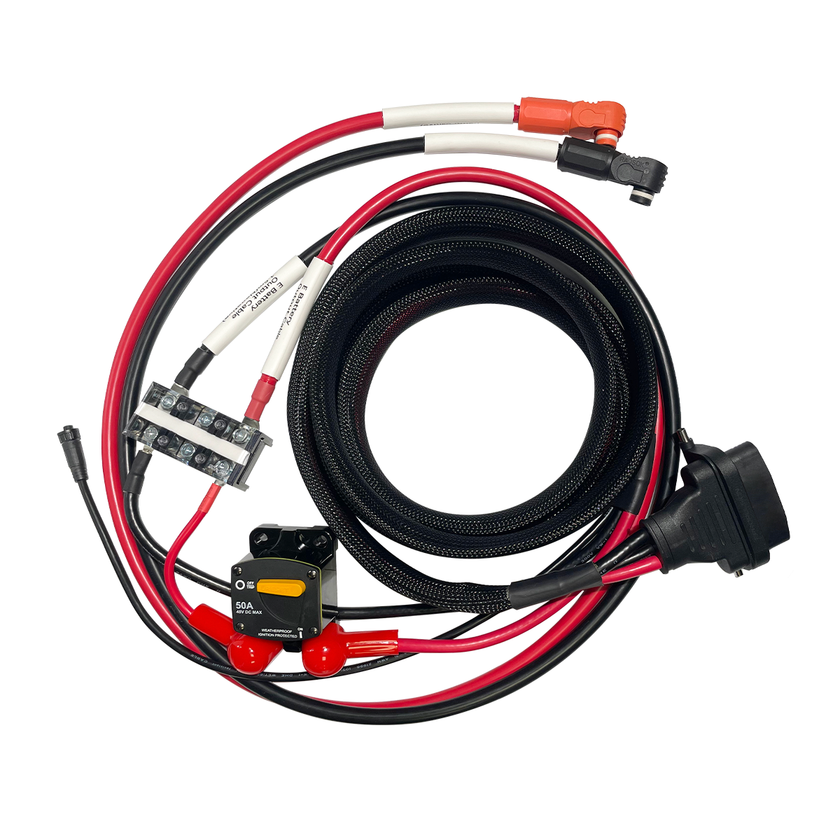 ePropulsion Spirit External Battery Cable to E-Series Battery Ultra 4.5m