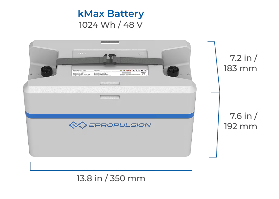 ePropulsion kMax Battery