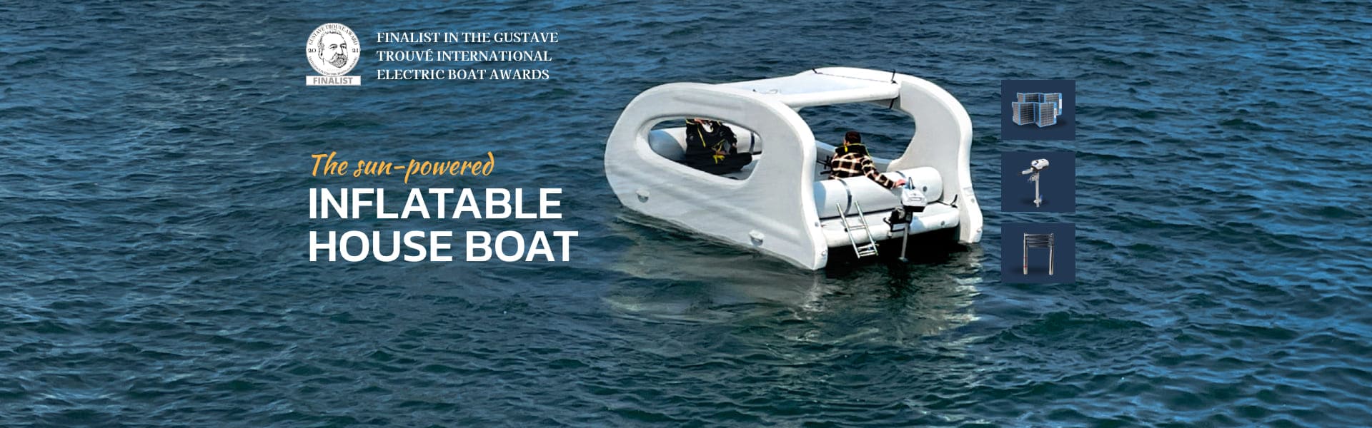 electric inflatable boat house electricat 450